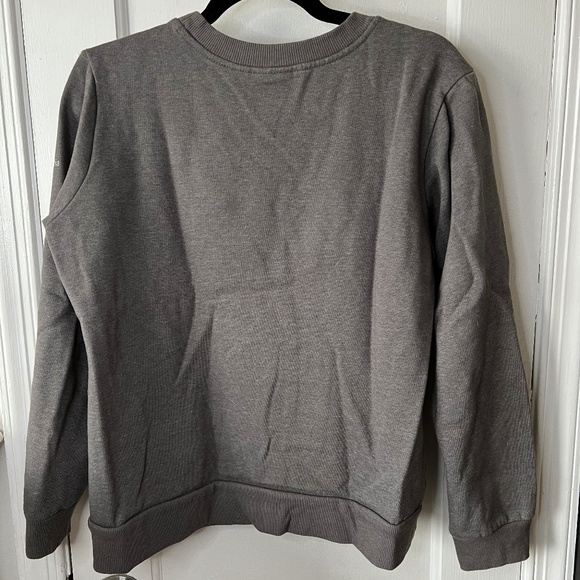 Columbia Pullover Crew Sweatshirt - Gray - Large - Picture 3 of 3